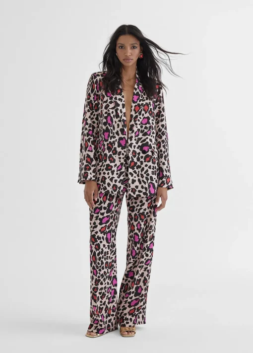 Top lencero estampado animal