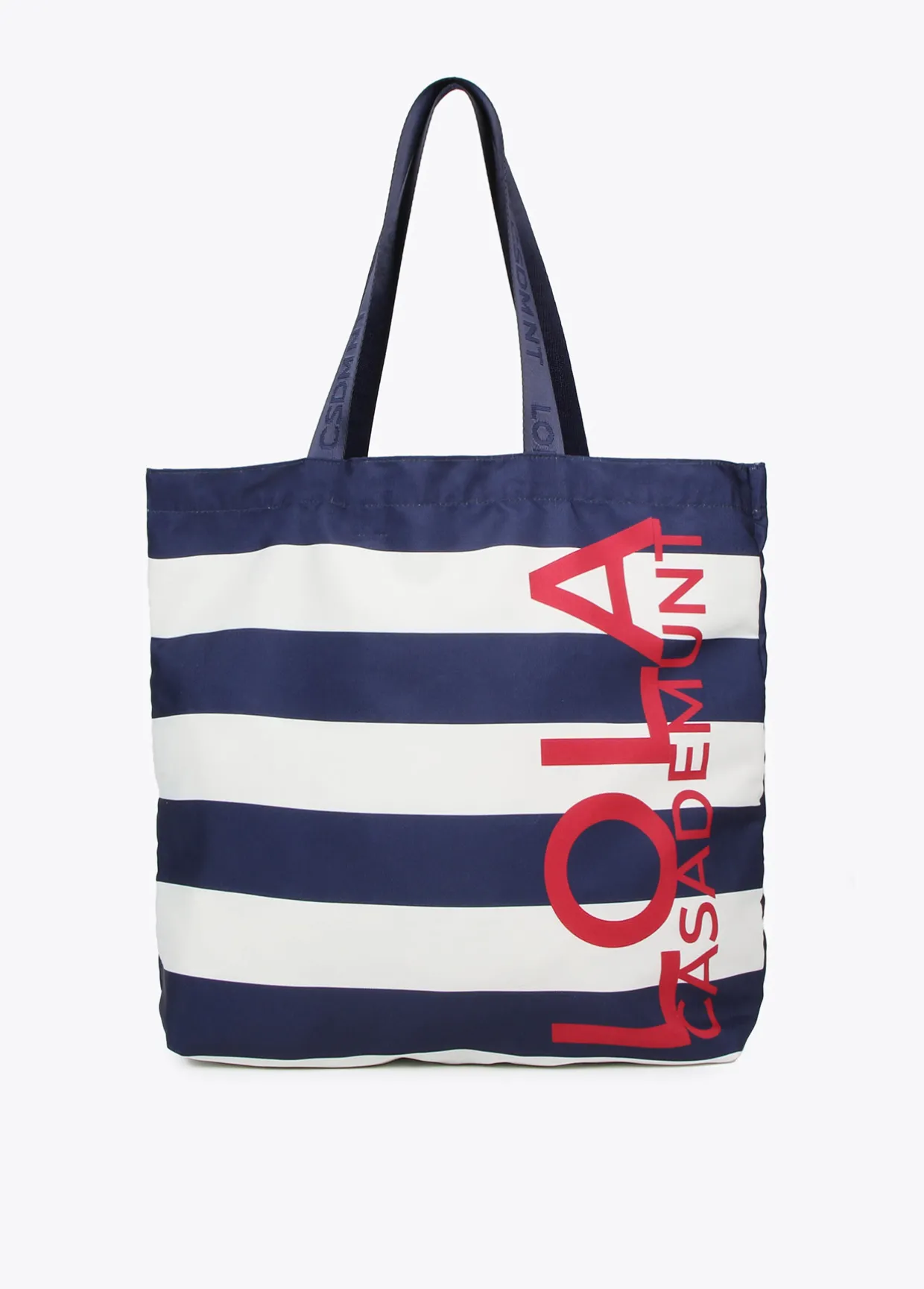 Tote bag de color azul  American Magic - Lola Casademunt