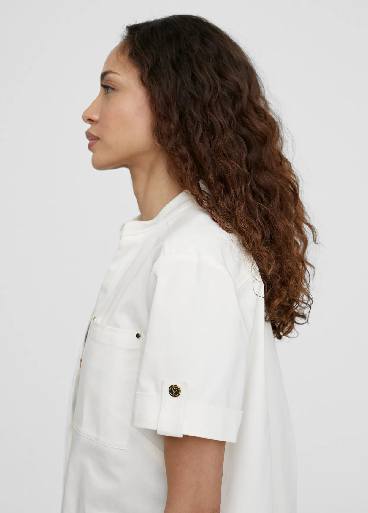 Vestido corto tipo cargo