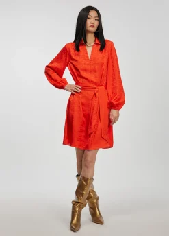Vestido estampado logo