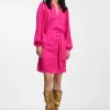 Vestido estampado logo