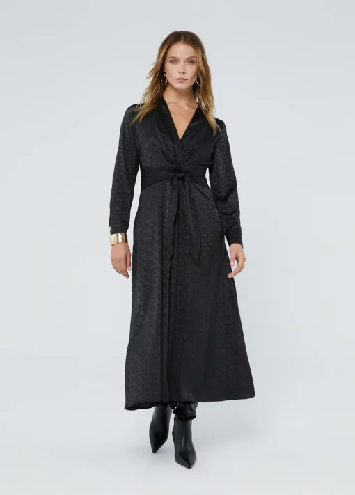 Vestido estampado logo