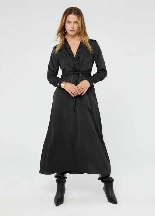 Vestido estampado logo