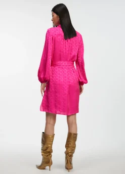 Vestido estampado logo