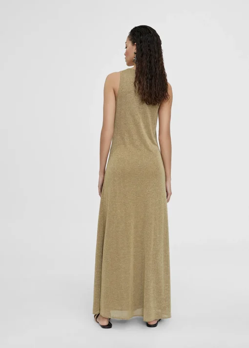 Vestido largo de punto