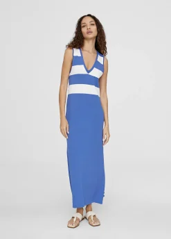 Vestido largo de punto