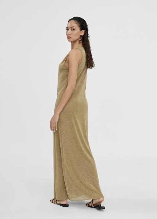 Vestido largo de punto