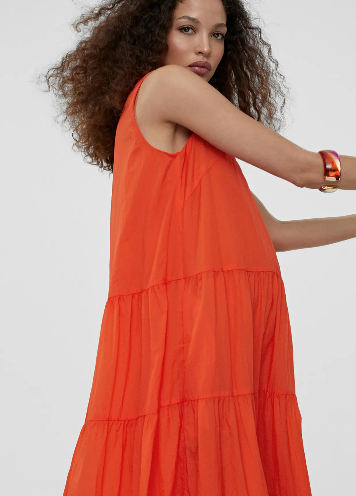 Vestido largo fluido