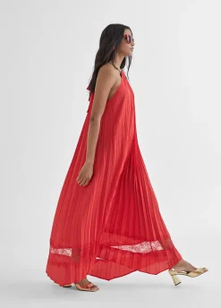 Vestido largo halter