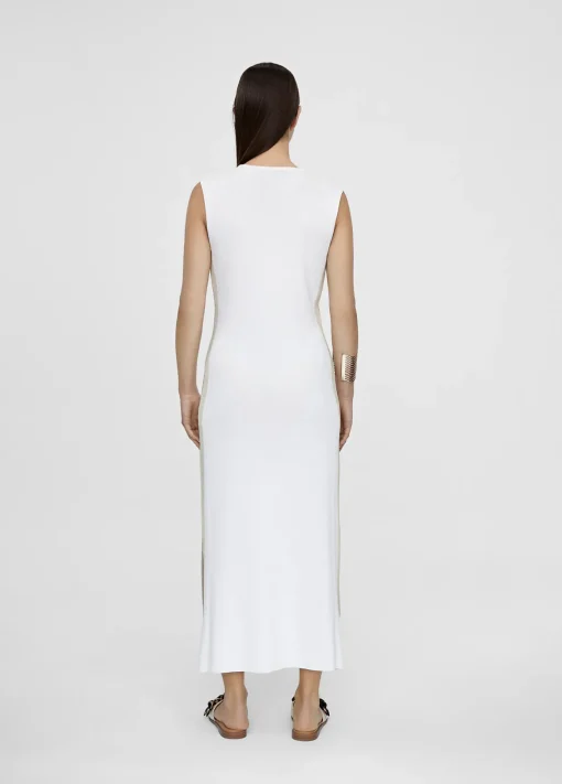 Vestido midi de punto