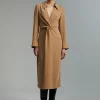 Vestido midi nudo