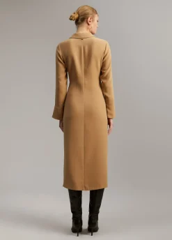 Vestido midi nudo