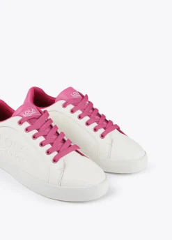 Zapatillas tipo sneakers bicolor