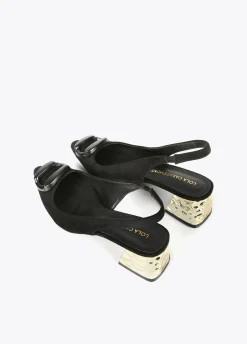 Zapato salón abierto